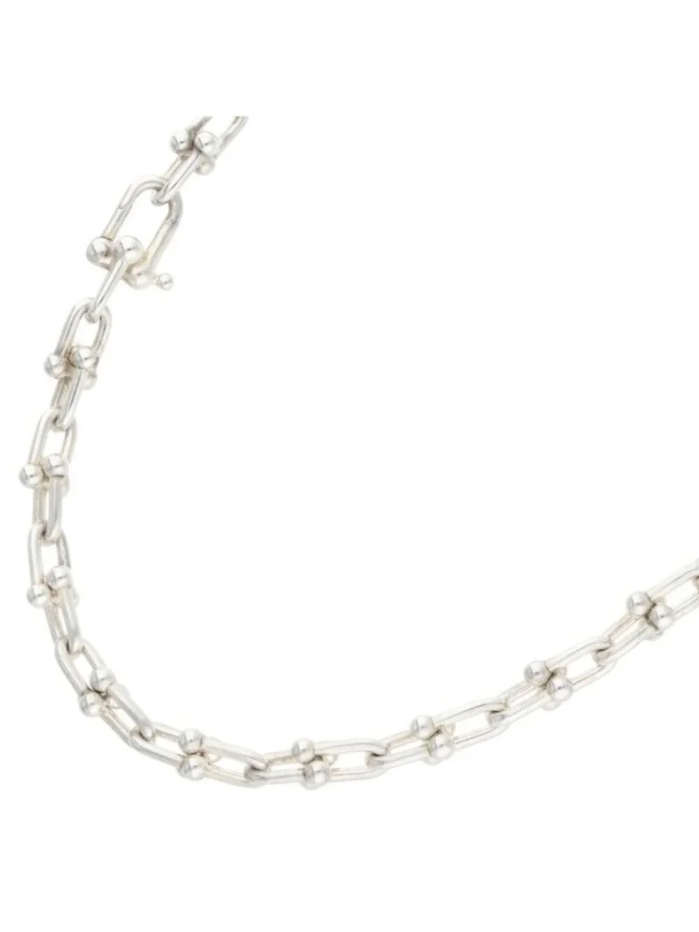 Tiffany & Co Small Link Silver Necklace